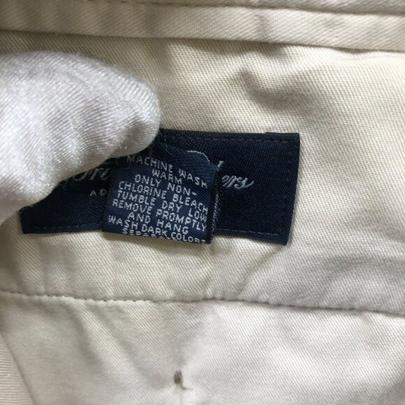 Brooks Brothers Advantage Chino Clark Pants Mens W33/L30 Classic Fit 100% Cotton - Picture 4 of 9